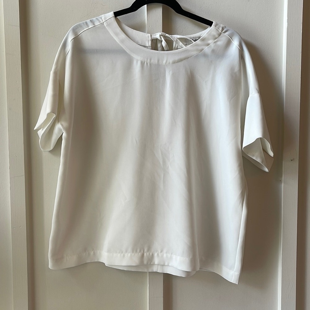 Madewell White Blouse